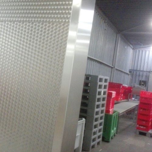 beplating slachthuis – voedingsector