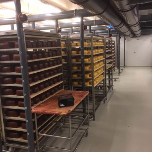 Karren en stootbuizen Kaasmakerij